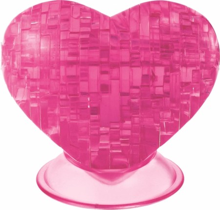 3D Puslespill hjerte med 46 brikker