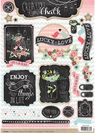 Studiolight Utstanset – Chalk 461