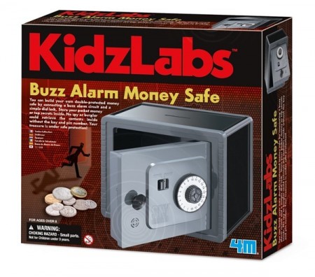 Pengeskap med alarm - Kidzlabs 4M