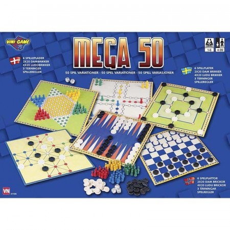 Spillmagasin m/ 50 spill