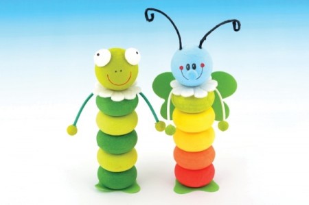 Hobbypakke Frosk og sommerfugl – 2stk