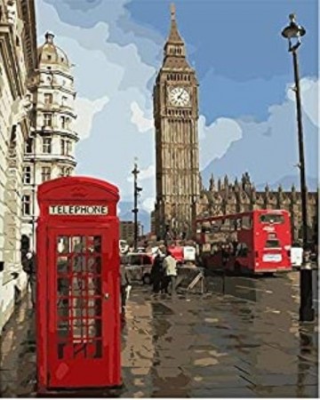 Paint By Numbers - Big Ben 40x50cm