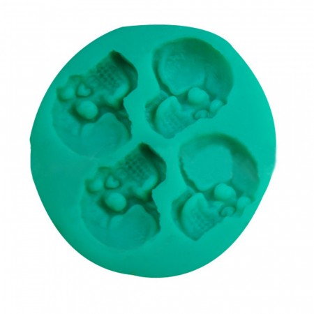 Silikonform - Hodeskalle liten