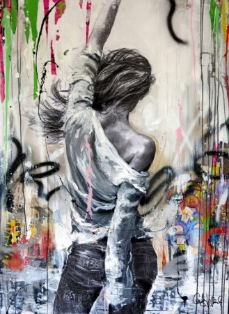 Diamond painting - Graffiti 40x50 cm