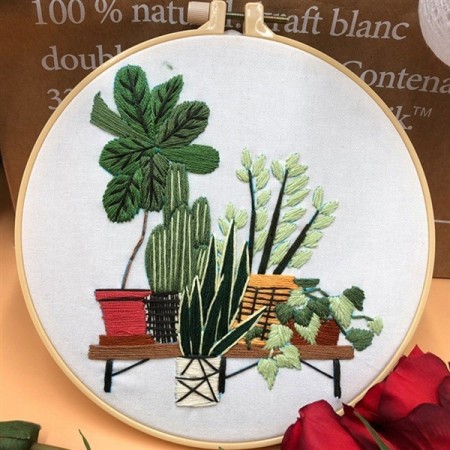 Langsting med ramme 20 cm - Botanisk hage -8