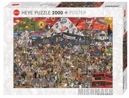 Heye puslespill - British Music History 2000