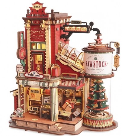 Dream Gift Factory - Byggesett m/ lys og musikk