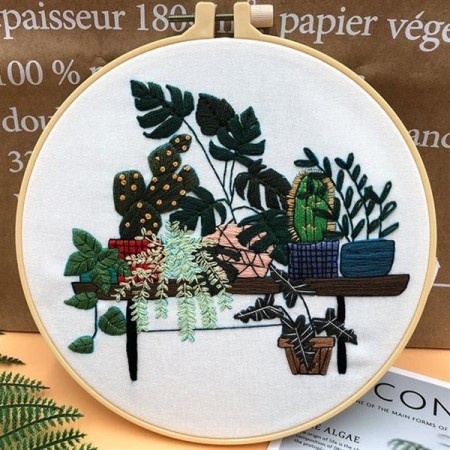 Langsting med ramme 20 cm - Botanisk hage -2