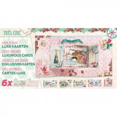 Studiolight Luxurious Cards x6 – Très Chic
