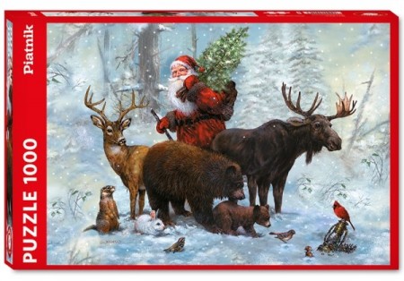 Piatnik puslespill - Santas Team 1000