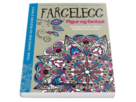 Fargelegg - Figur og Fantasi - Hardcover