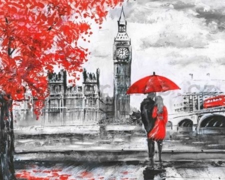 Diamond painting - London 40x50 cm