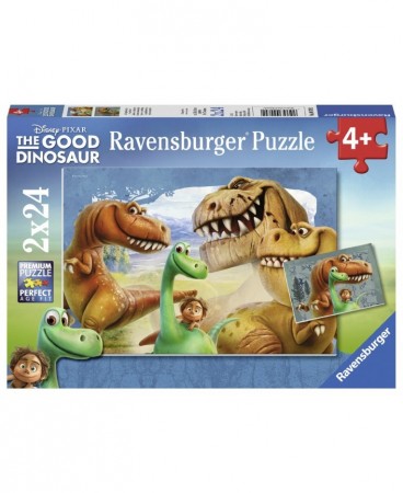 Ravensburger puslespill - The good dinosaur 2x24