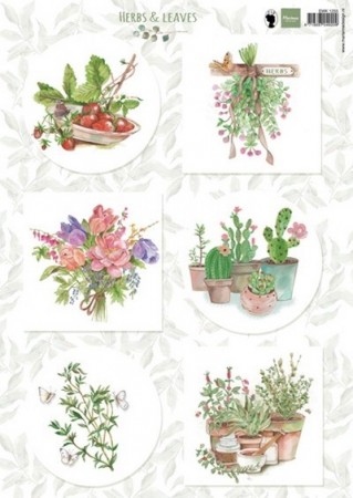 Marianne Design - klippeark - Herps & Leaves