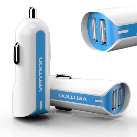 Vention USB Billader - 2 utganger