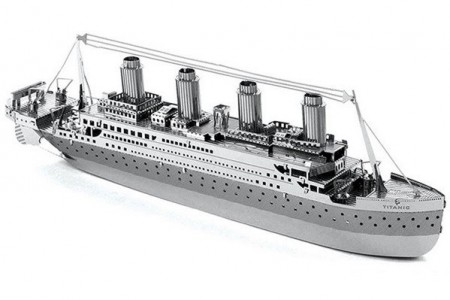 Puslespill 3D metall - Titanic
