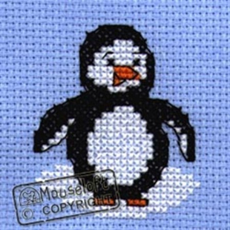 Mini korssting - Penguin