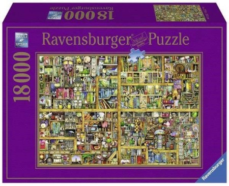 Ravensburger puslespill - Magical bookcase 18000