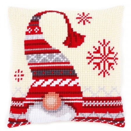 Korssting pute - Nisse 1 42x42cm