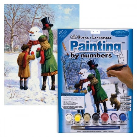 Paint By Numbers - Vinter drømmeland