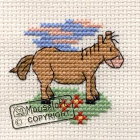 Mini korssting - Pony