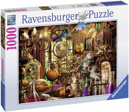 Ravensburger puslespill - Merlins laboratorium 1000