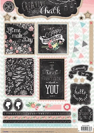Studiolight Utstanset – Chalk 462