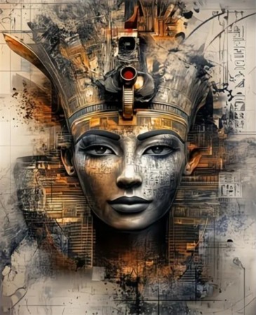 Paint by numbers - Nefertiti 40x50cm