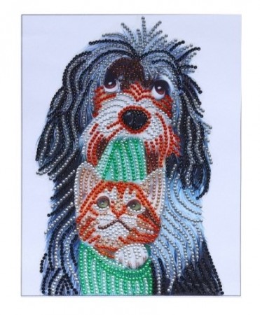 Diamond painting - Partner 20x25 cm