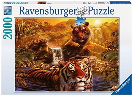 Ravensburger puslespill - Ved vannhullet 2000