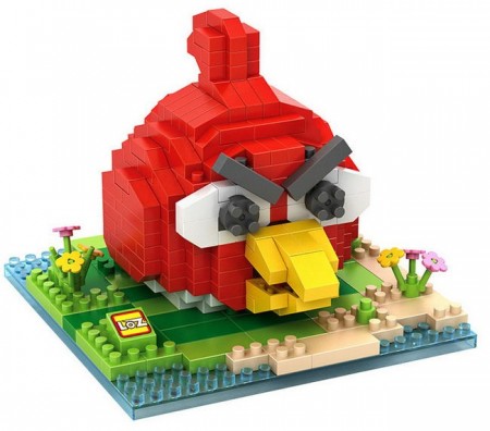 Angry Birds Byggeklosser - Red