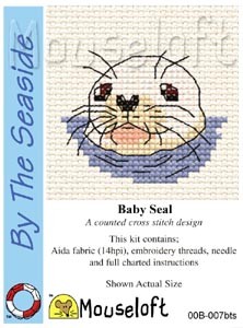 Mini korssting - Baby Seal