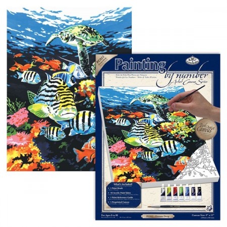 Paint By Numbers - Ocean deep