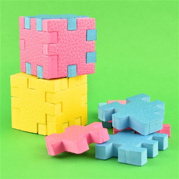 Happy cube puslespill 2D - 3D
