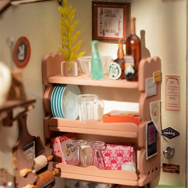 Cozy kitchen - Byggesett m/ lys