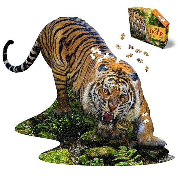 Figur puslespill - I am tiger 1000