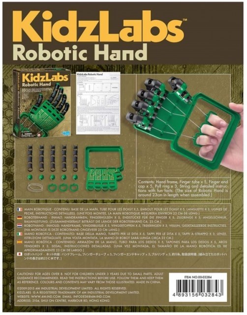 Robothånd - KidzLab 4M