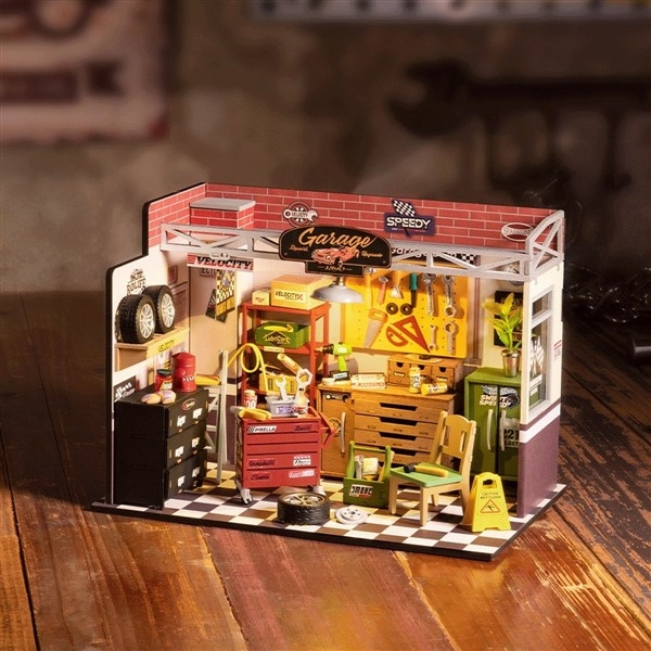 Garage workshop - Byggesett m/ lys