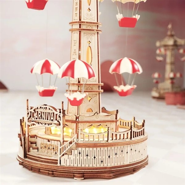 Spilledåse byggesett - Parachute