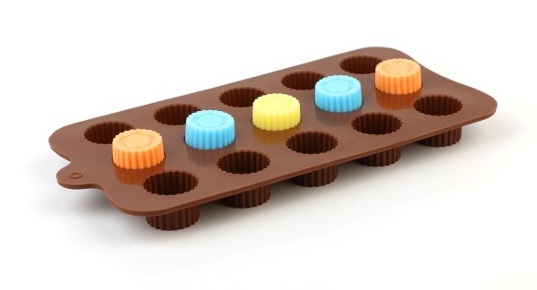 Sjokolade silikonform - 15 klassiske biter