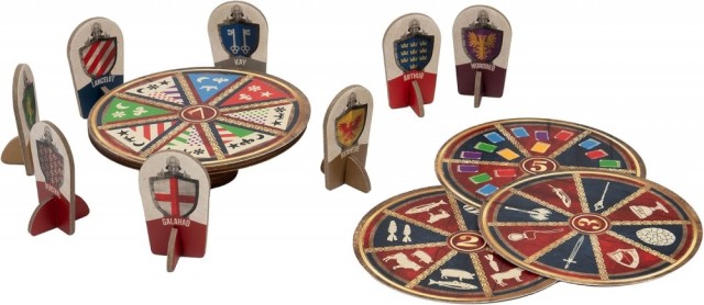 Knights of the Round Table - Finn riddernes plassering - Logikkspill