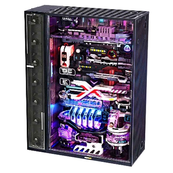 Kulebane med lys - Byggesett - The future city