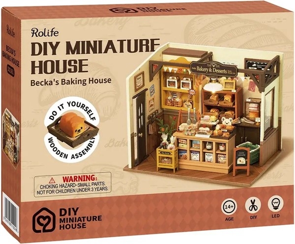 Becka`s baking house - Byggesett m/ lys