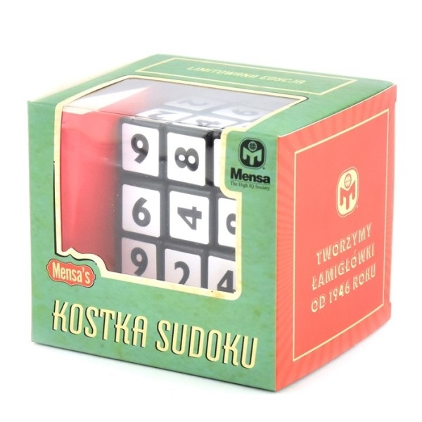 Mensa Sudoku cube