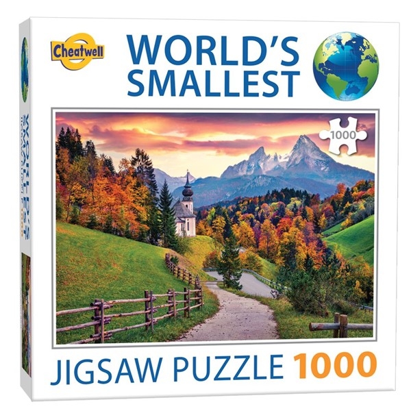 Bavarian Alps, Germany - Verdens minste puslespill 1000