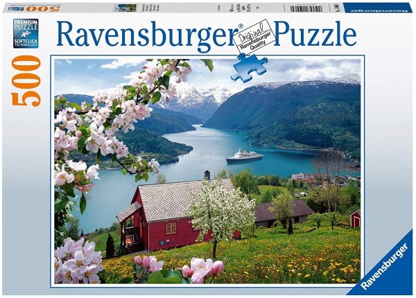 Ravensburger puslespill - Scandinavian idyll 500