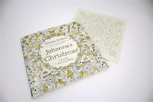 Johanna's Christmas - Luksus malebok 