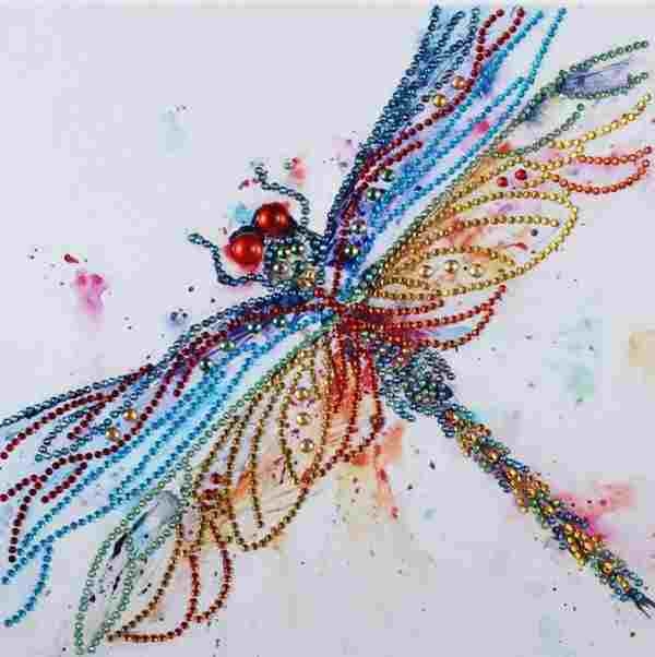 Diamond Painting - Dragonfly 30x30cm