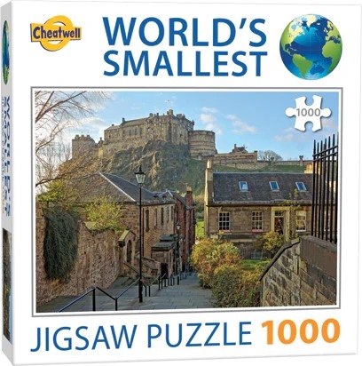 Edinburgh Castle, Scotland - Verdens minste puslespill 1000