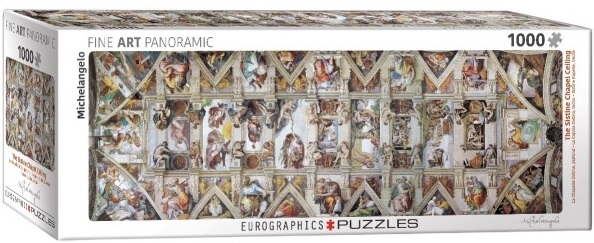 Puslespill - Det sixtinske kapell 1000 - Eurographics